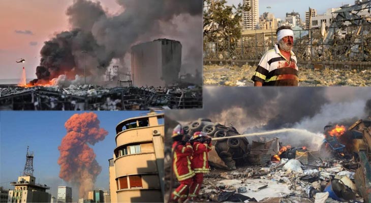লেবাননে ভয়াবহ বিস্ফোরণে তিন বাংলাদেশীসহ নিহত অন্তত ১০০