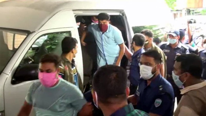 মেজর সিনহা হত্যা: ওসি প্রদীপসহ ৭ পুলিশ কারাগারে