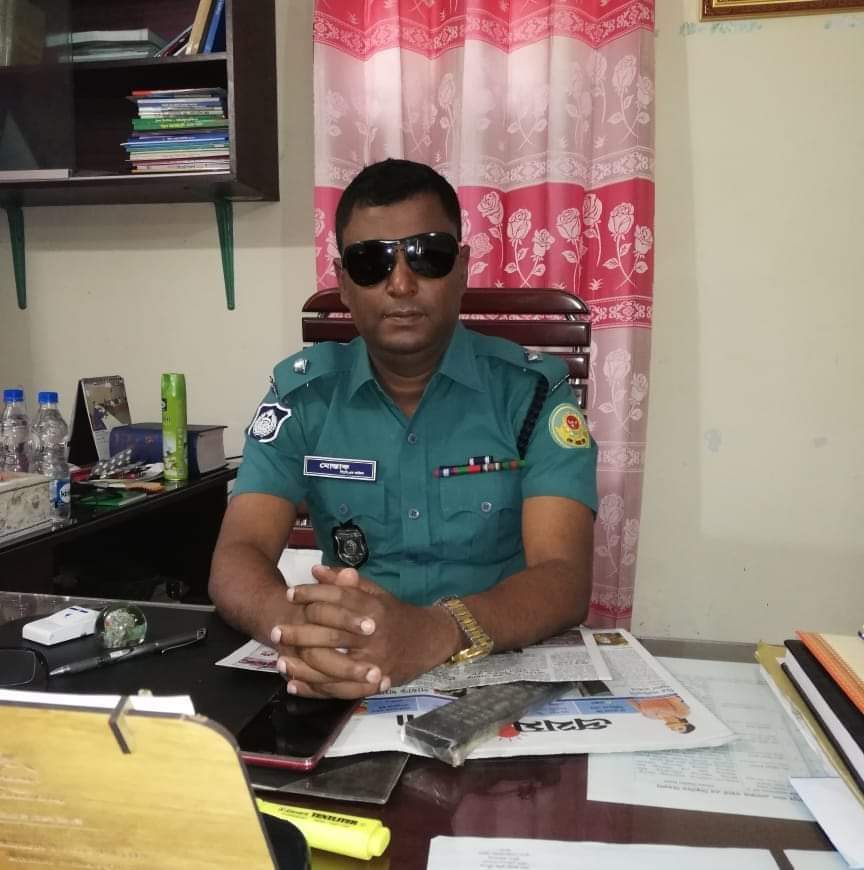 মাদক ও সন্ত্রাসমুক্ত খালিশপুর গড়ার প্রত্যয় ব্যক্ত খালিশপুর থানা ওসি মোস্তাকের