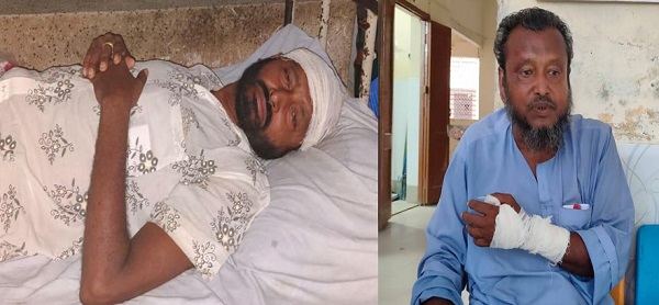 তালায় জমি সংক্রান্ত বিরোধে হামলায় মহিলাসহ আহত ৪