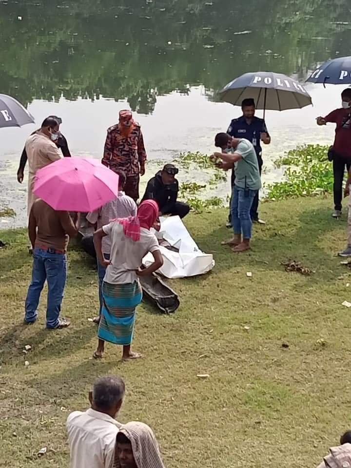 মাগুরার নবগঙ্গা নদী থেকে শিশু মাহিদের গলিত মরদেহ উদ্ধার