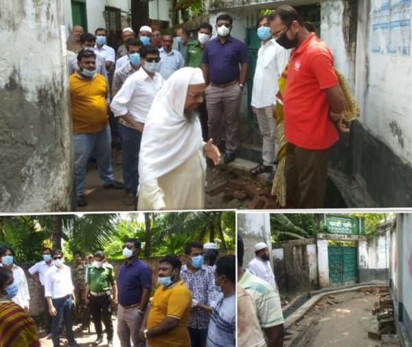 পাইকগাছা পৌর সভার রাস্তা সরলী করণে মেয়র – ইউএন ও’র হস্তক্ষেপে জনভোগান্তি নিরসনের পথে