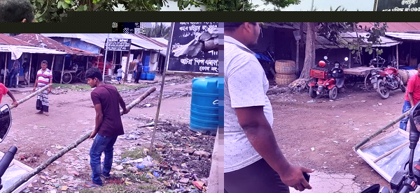 মোংলার দিগরাজে কাঁকড়া মার্কেট দখল নিয়ে দুই পক্ষের বিরোধ চরমে