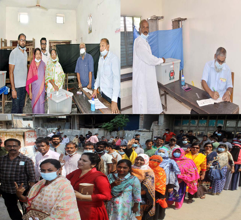 যশোর সদরে শান্তিপূর্ণভাবে চলছে উপজেলা পরিষদের উপ-নির্বাচন