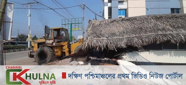 গু‌ড়িয়ে দেয়া হল প‌রিবহন শ্রমিক লীগের অ‌ফিস