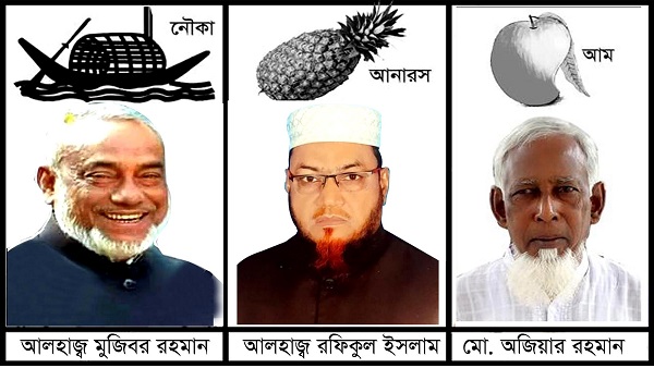 দেবহাটা উপ নির্বাচনে প্রতীক বরাদ্দ: নৌকায় মুজিবর, আনারসে রফিকুল ও অজিয়ার লড়বেন আমে