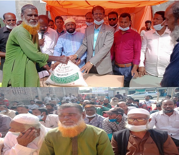 বিনামূল্যে রবি মৌসুমের বিভিন্ন ফসলের বীজ-সার পেল কয়রার ৫০০ কৃষক