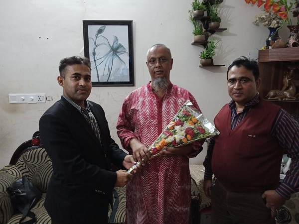 বাগেরহাট প্রেসক্লাবের সাধারণ সম্পাদক তালুকদার বাকি’কে প্রেসক্লাব মোল্লাহাটের অভিনন্দন