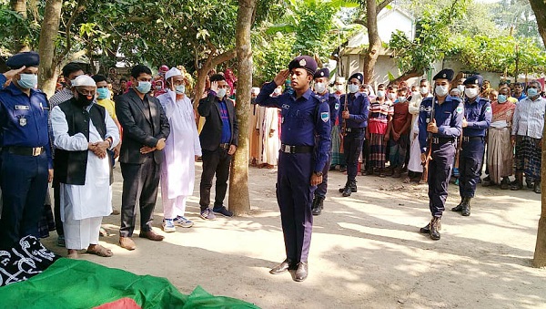 সাতক্ষীরায় বীর মুক্তিযোদ্ধা আব্দুস সামাদের রাষ্ট্রীয় মর্যদায় দাফন