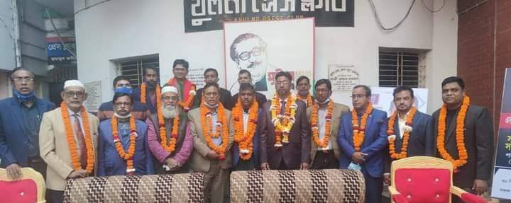 স্বেচ্ছাসেবক লীগের শুভেচ্ছা বার্তা প্রেস ক্লাব নির্বাচনে বিজয়ীদের