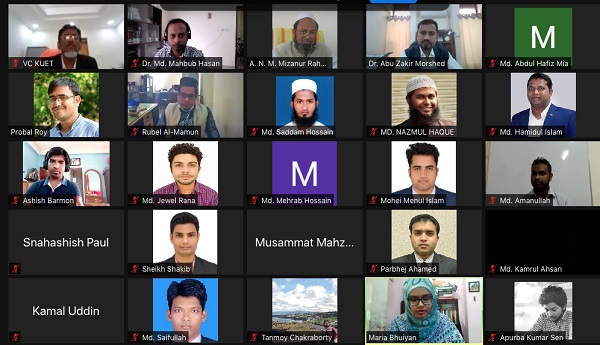 কুয়েটে “রোল, রেসপন্সিবিলিটি এন্ড ইথিক্যাল প্রিন্সিপালস অফ ইউনিভার্সিটি টিচার্স” শীর্ষক কর্মশালা অনুষ্ঠিত