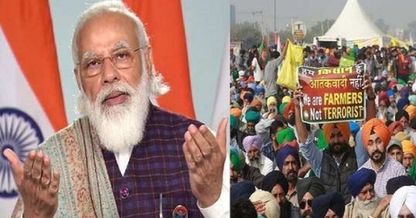 কৃষকদের কাঁধে বন্দুক রেখে গুলি করছে বিরোধীরা: মোদি