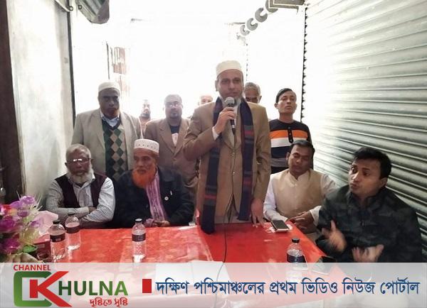 মোড়েলগঞ্জ জাতীয় পার্টির অফিস উদ্ধোধন