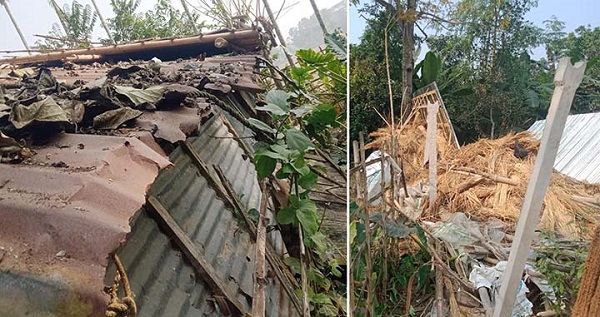 ঝিকরগাছায় জমি নিয়ে গন্ডোগোলে বসতভিটা ভংচুরের অভিযোগ