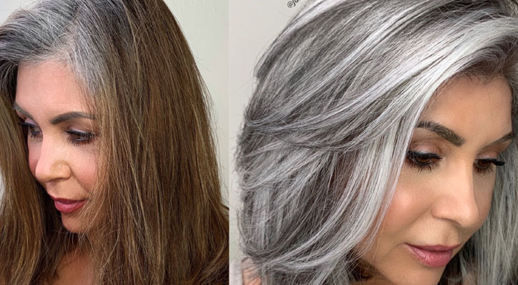 সাদা চুল কালো করুন ঘরোয়া উপায়ে