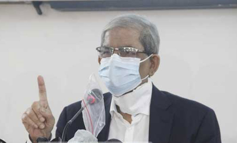 প্রয়োজনে বুকের রক্ত দিয়ে দেশে গণতন্ত্র ফেরাব : ফখরুল