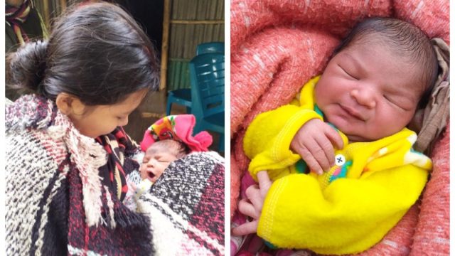 দত্তক মায়ের কোলেই ঠাঁই মিলল সেই শিশুর