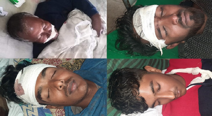 চিতলমারীতে সীমানার গাছ নিয়ে সংঘর্ষে আহত ৫