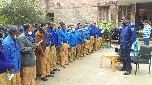 পাইকগাছায় গ্রাম পুলিশের সাথে ওসি এজাজ শফীর দিক নির্দেশনা মুলক সভা অনুষ্ঠিত