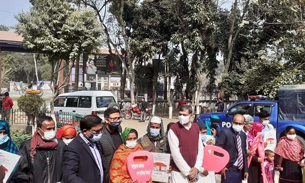 মাগুরায় ১১৫ গৃহহীন পরিবারকে ঘর ও দলিল প্রদান