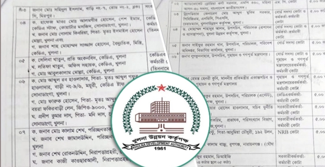 রেজিস্ট্রিও হচ্ছে কেডিএর ‘ভাগবাটোয়ারা’ করে নেয়া ৩২ প্লটের
