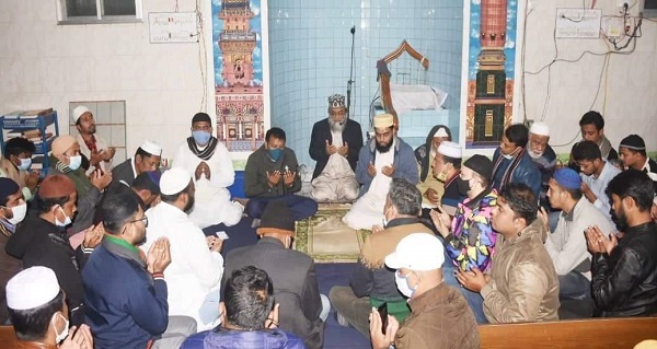 শেখ সোহেলের শাশুড়ির আত্মার শান্তি কামনায় নগর যুবলীগের দোয়া