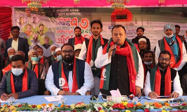 শেখ হাসিনার ভ্যানগার্র্ড হিসেবে দেশ গড়ার কাজে ছাত্রলীগকে অগ্রণী ভূমিকায় থাকতে হবে:এমপি বাবু