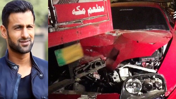 দুর্ঘটনায় আহত শোয়েব মালিক