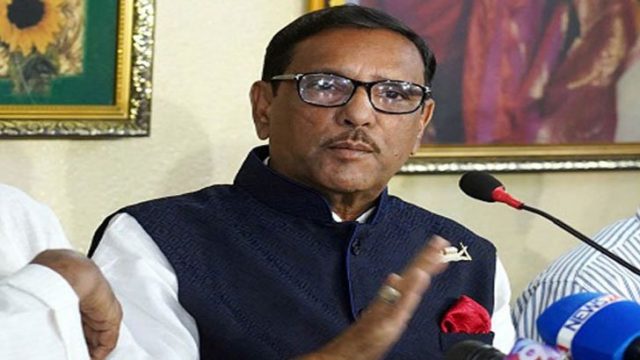 প্রত্যাখ্যাত বিএনপি বারবার চাতুর্যের আশ্রয় নিচ্ছে: কাদের