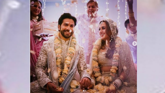 সাত পাকে বাঁধা পড়লেন বরুণ-নাতাশা