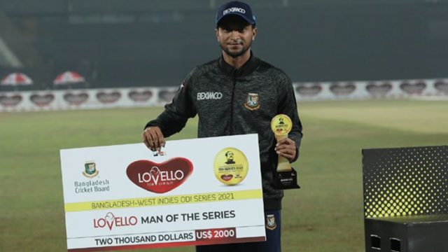 সিরিজ সেরা সাকিব, ম্যাচ সেরা মুশফিক