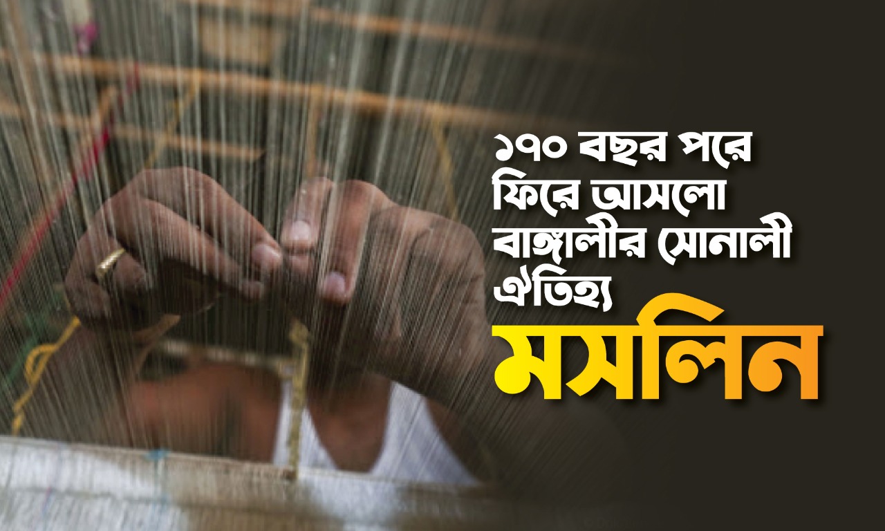১৭০ বছর পরে ফিরে আসলো বাঙ্গালীর সোনালী ঐতিহ্য মসলিন