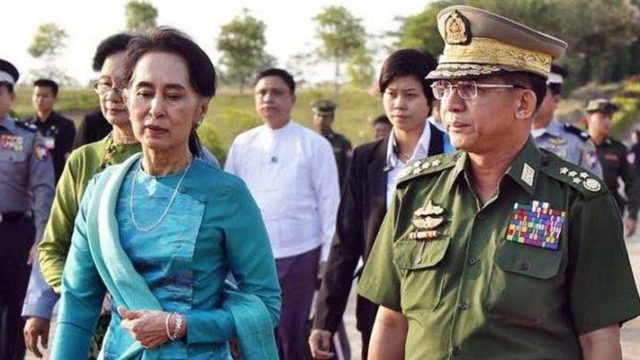 নির্বাচনে জালিয়াতির ঘটনায় সু চিকে আটক করা হয়েছে : মিয়ানমার সেনাবাহিনী