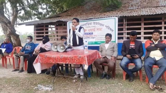 মোড়েলগঞ্জের নিশানবাড়িয়ায় ইউনিয়নে উন্মুক্ত ওয়ার্ড সভা অনুষ্ঠিত