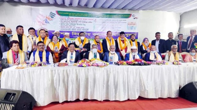 বরিশাল বিভাগীয় কল্যাণ সমিতির খুলনা মহানগর ও জেলা আওয়ামী লীগের নেতৃবৃন্দকে সংবর্ধনা