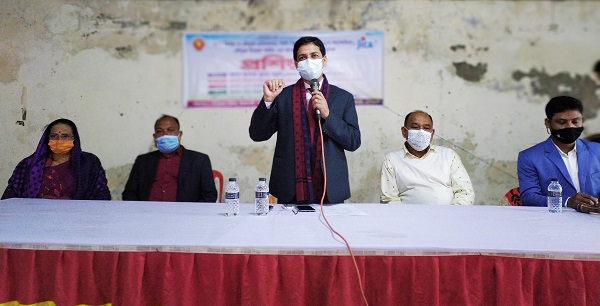 চিতলমারী বাল্য বিবাহ ও যৌতুকরোধে সচেতনতা মূলক প্রশিক্ষণ