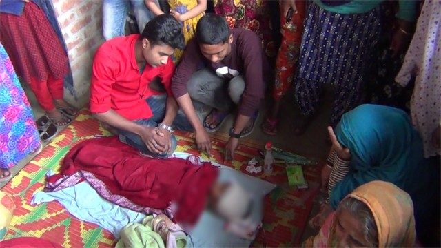 ঝিনাইদহে ছাদ থেকে পড়ে শিশুর মৃত্যু