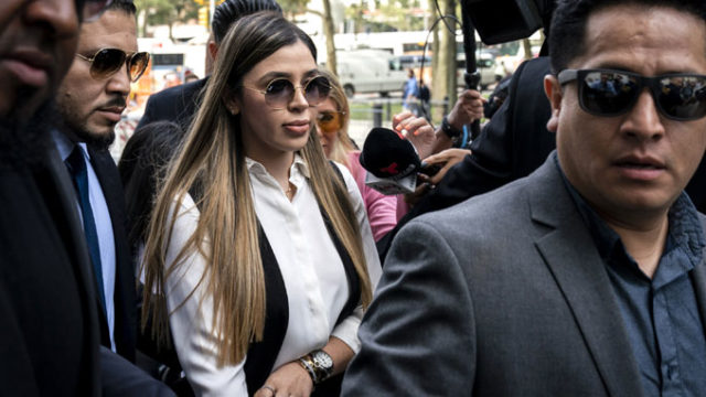 যুক্তরাষ্ট্রে মাদক সম্রাট ‘এল চাপো’র স্ত্রী গ্রেপ্তার