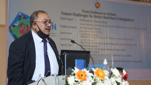 শিশু পুষ্টিতে সঠিক লক্ষ্যে দেশ