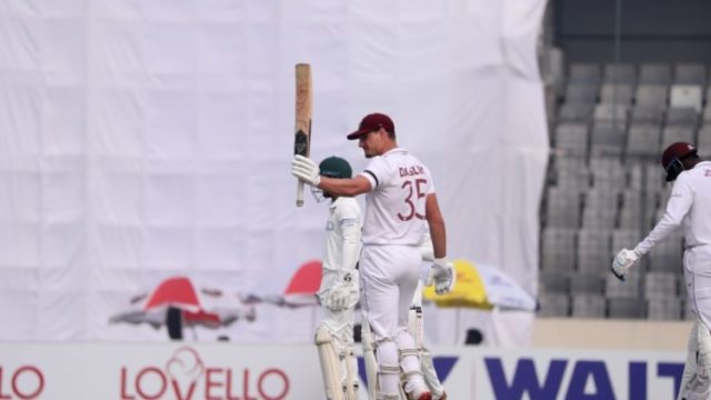 সিলভা-জোসেপের জুটিতে শক্ত অবস্থানে ক্যারিবীয়রা