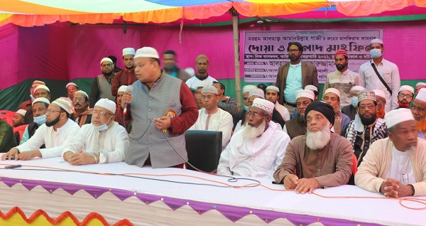 কয়রা উপজেলা আ’লীগ সভাপতির পিতার রুহের মাগফেরাত কামনায় দোয়া মাহফিল