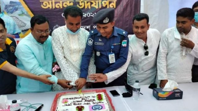 দিঘলিয়া থানা পুলিশ কতৃক ঐতিহাসিক ৭ই মার্চ দিবস উদযাপন