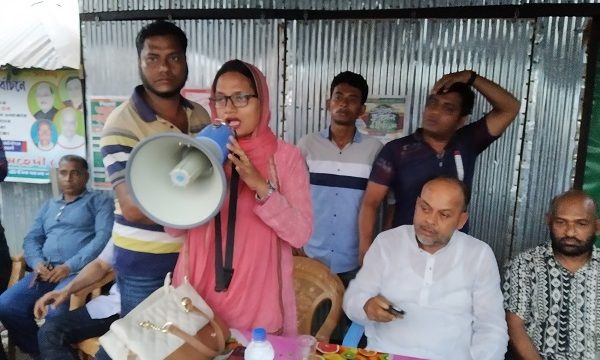 মোরেলগঞ্জে স্বাধীনতার মাসে মুক্তিযোদ্ধার চেতনায় নৌকায় ভোট দেওয়ার আহবান: চেয়ারম্যান মোর্শেদা আক্তার
