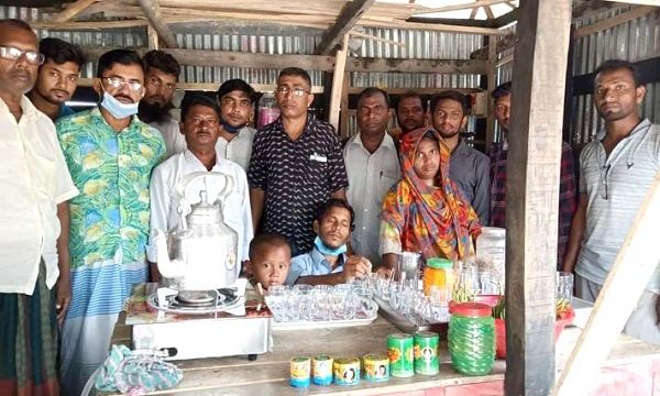 রামপালে পঙ্গু জাবের পরিবারকে বিস্তার ট্রাষ্টের অর্থায়নে সহায়তা প্রদান