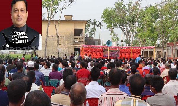 তালায় খলিলনগর ইউনিয়নে আওয়ামী লীগের কর্মী সমাবেশে নৌকায় ভোট প্রদানের আহবান