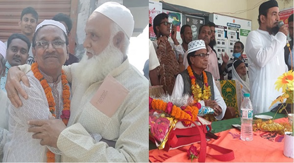 মোরেলগঞ্জে দুই মুক্তিযোদ্ধা নৌকা প্রতিক পাওয়ায় এলাকাবাসীর সংবর্ধণা