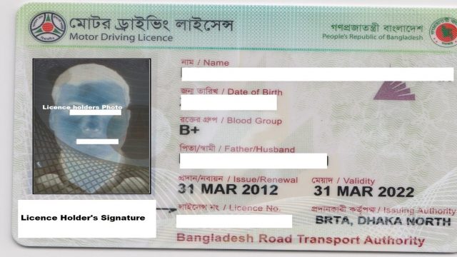 ড্রাইভিং লাইসেন্সের জন্য আবেদন করবেন যেভাবে