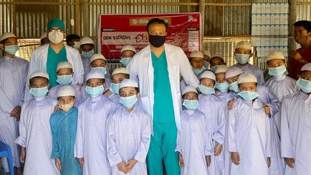 হোম হসপিটালের বছরব্যাপী ফ্রি হেলথ ক্যাম্প