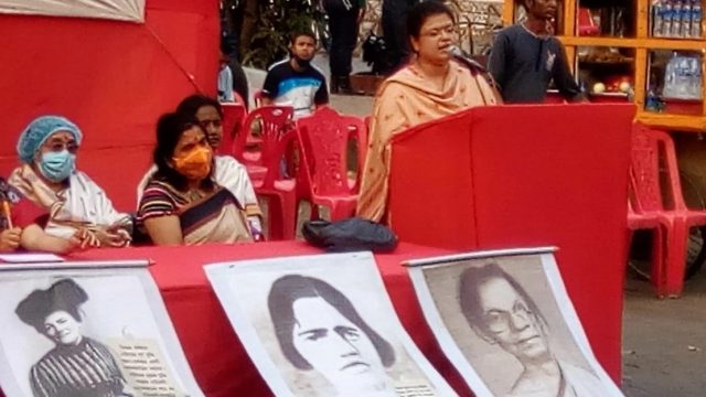 নারী নির্যাতনের বিরুদ্ধে গণপ্রতিরোধের আহ্বান