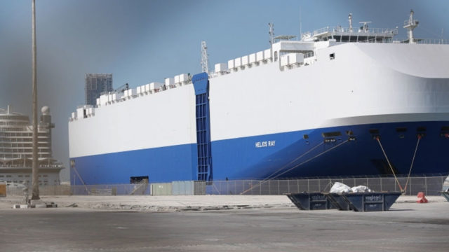 রহস্যজনক বিস্ফোরণের পর দুবাইয়ে সেই ইসরায়েলি জাহাজ